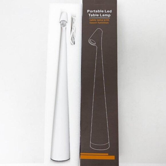 Portable LED Touch 3 Levels Brightness Dimmable Rechargeable Cordlesslamp1Pack - Picture 2 of 10